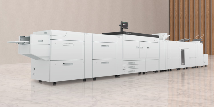 能放置于角落的生产型数字印刷系统