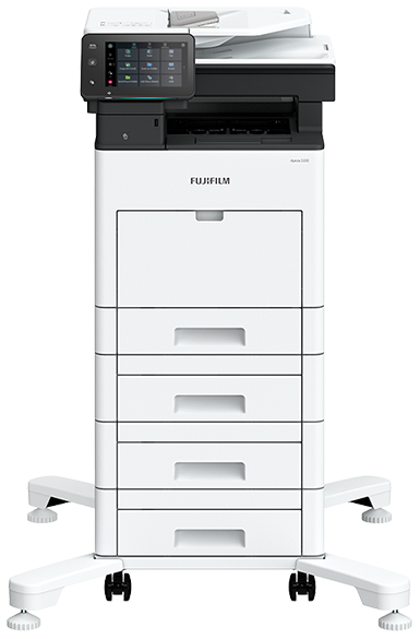 “标准 + 550张纸盘 x 3 + 脚轮”