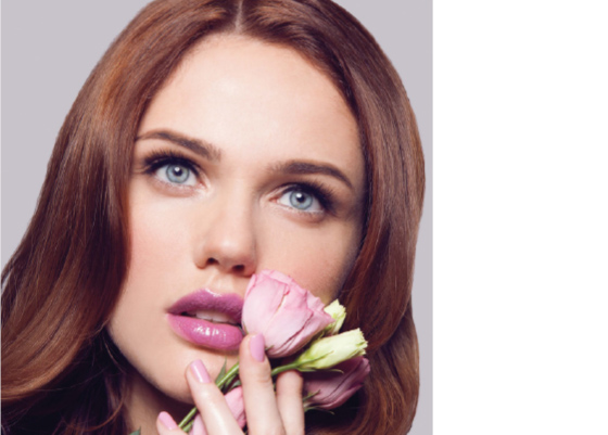 打印示例“长发女士”